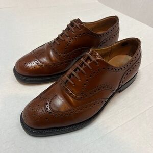 Church\'s Black Leather Brogues Red Rubber Commando Sole Church main image 3